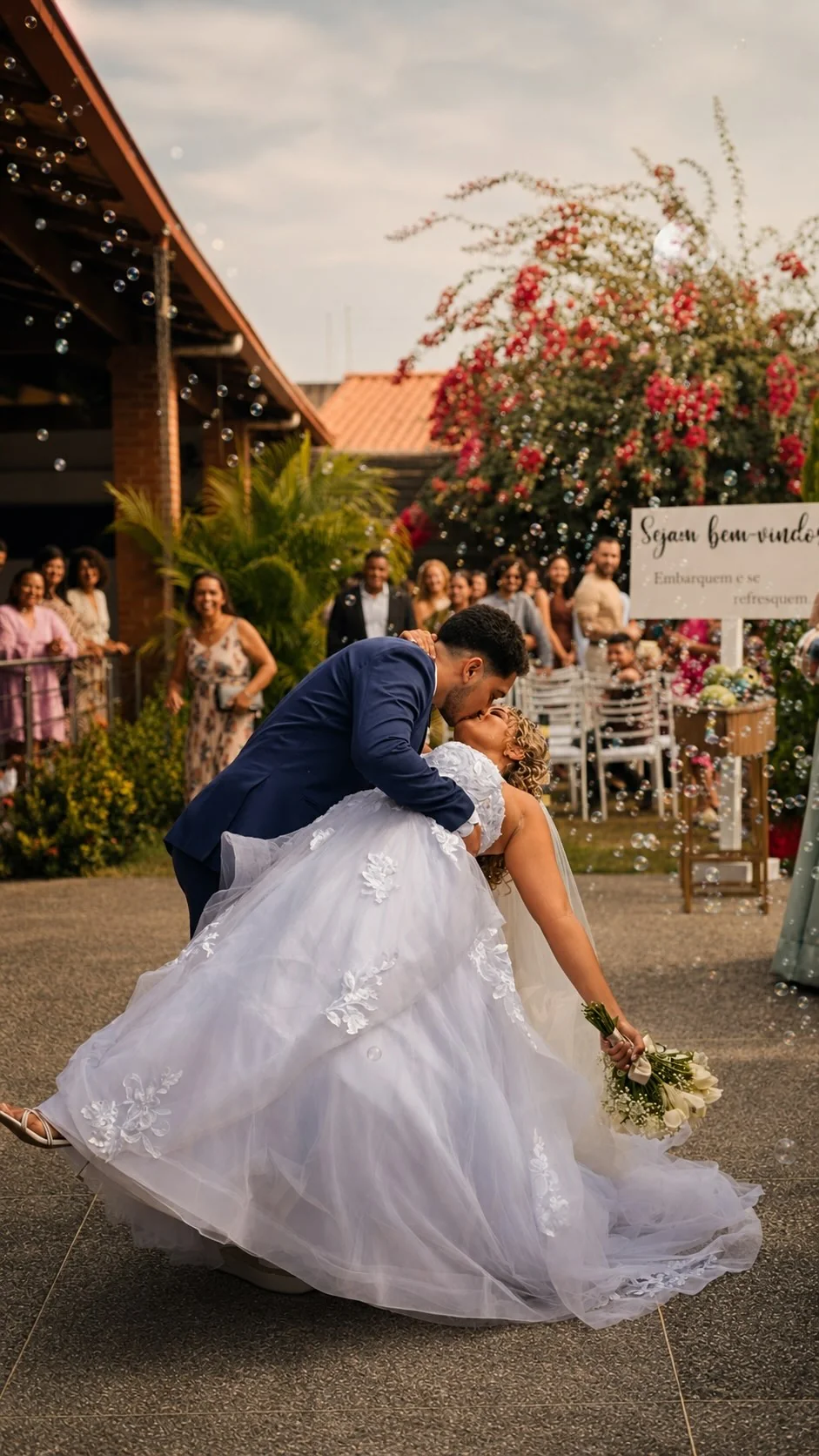Casamento com serviço do Buffet InFamília