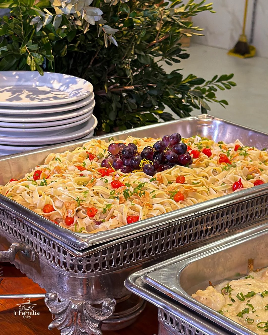 Detalhe gastronômico do Buffet InFamília